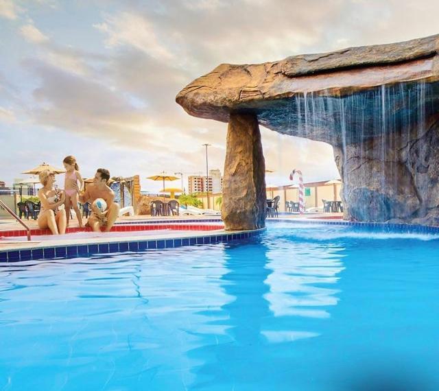 Hotel Golden Dolphin Express - Aguas Termais 24H Caldas Novas Kültér fotó